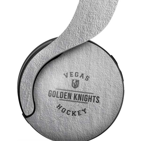 NHL Vegas Golden Knights Black Text PULSE 3D Wireless Headset for PS5 Skin