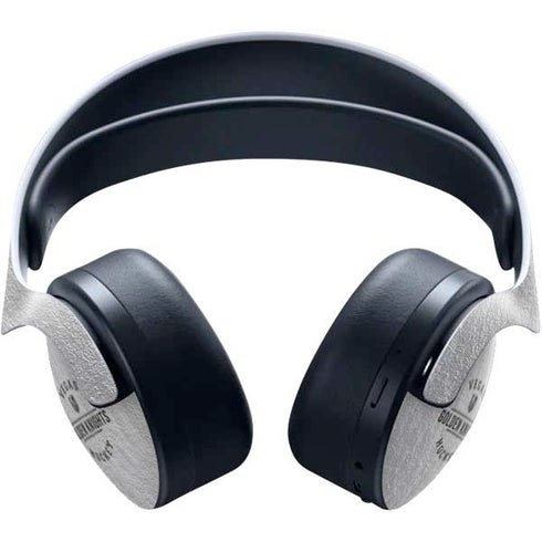 NHL Vegas Golden Knights Black Text PULSE 3D Wireless Headset for PS5 Skin