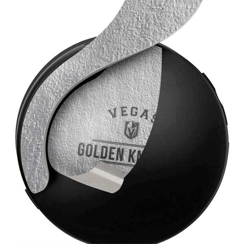 NHL Vegas Golden Knights Black Text PULSE 3D Wireless Headset for PS5 Skin