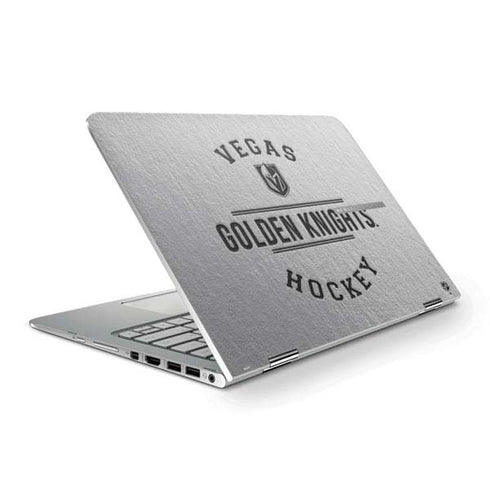 NHL Vegas Golden Knights Black Text HP Spectre Skin