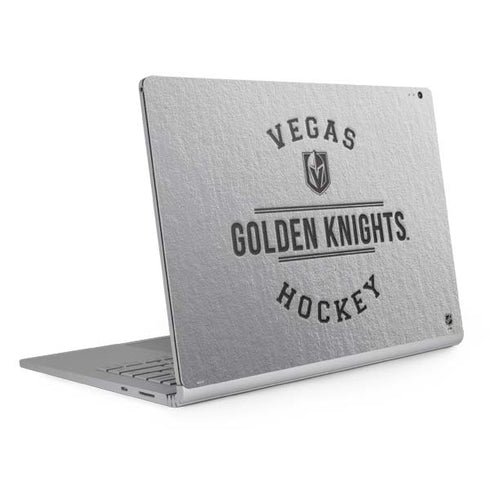 NHL Vegas Golden Knights Black Text Surface Book 2 13.5in Skin