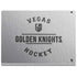 NHL Vegas Golden Knights Black Text Surface Book 2 15in Skin
