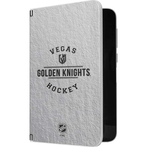 NHL Vegas Golden Knights Black Text Surface Duo Skin