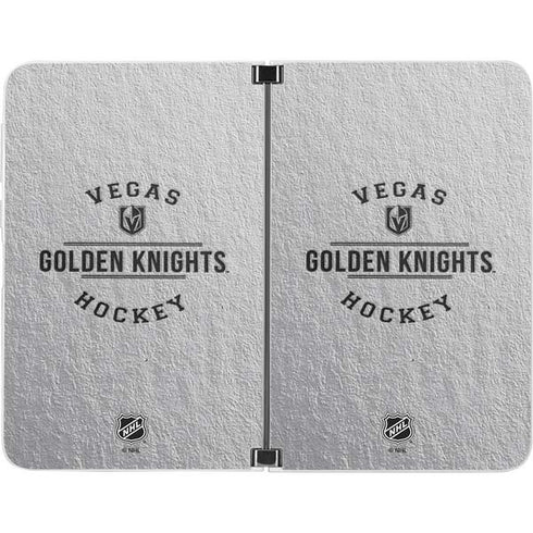 NHL Vegas Golden Knights Black Text Surface Duo Skin