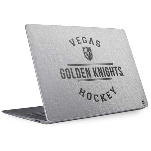 NHL Vegas Golden Knights Black Text Surface Laptop 2 Skin