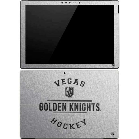 NHL Vegas Golden Knights Black Text Surface Pro 4 Skin