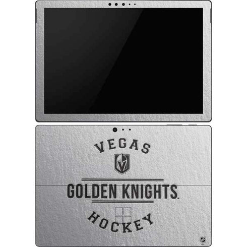NHL Vegas Golden Knights Black Text Surface Pro 6 Skin
