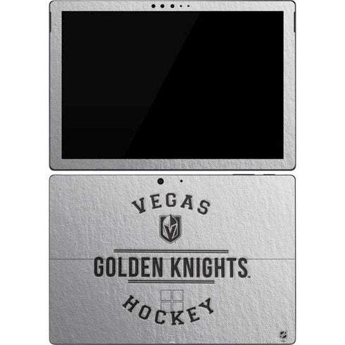 NHL Vegas Golden Knights Black Text Surface Pro 7 Skin