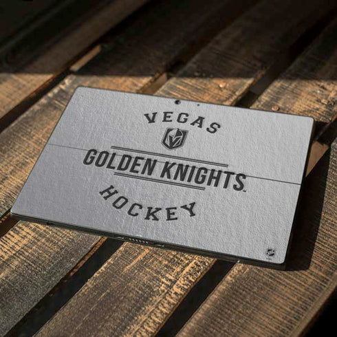 NHL Vegas Golden Knights Black Text Surface Pro 7 Skin