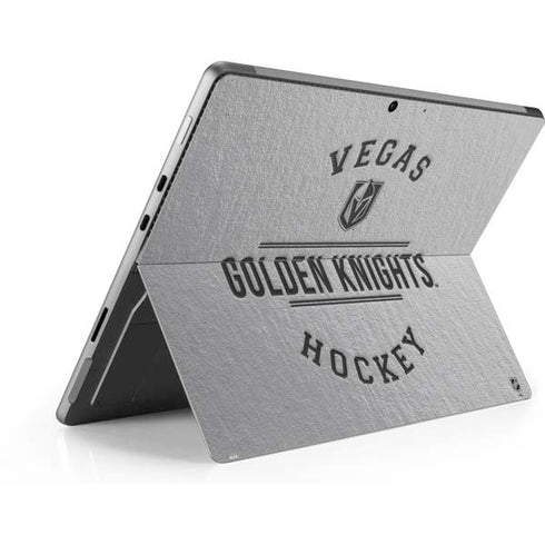 NHL Vegas Golden Knights Black Text Surface Pro 8 Skin