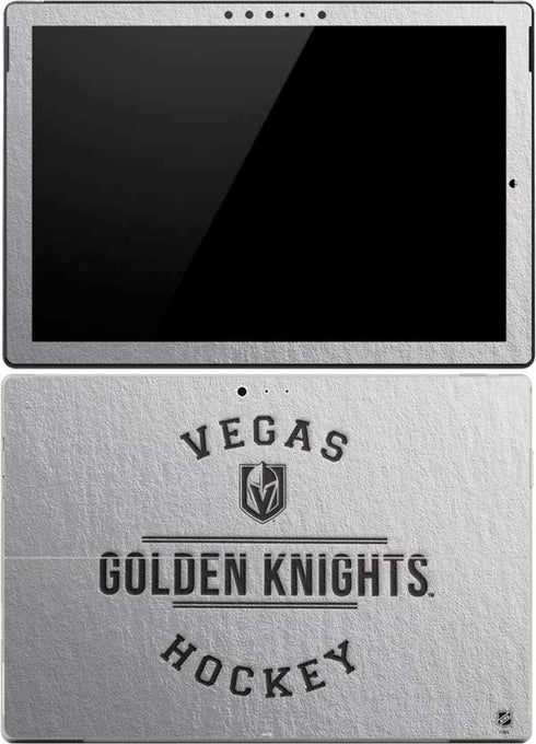 NHL Vegas Golden Knights Black Text Surface Pro (2017) Skin