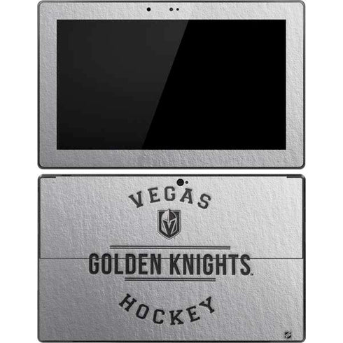 NHL Vegas Golden Knights Black Text Surface Pro Tablet Skin