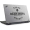NHL Vegas Golden Knights Black Text Lenovo ThinkPad Skin