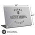 NHL Vegas Golden Knights Black Text Universal Laptop 12in (9.8 x 6.8in) Skin