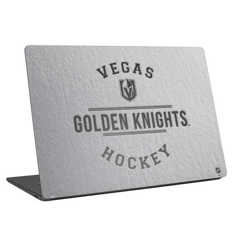 NHL Vegas Golden Knights Black Text Universal Laptop 12in (9.8 x 6.8in) Skin