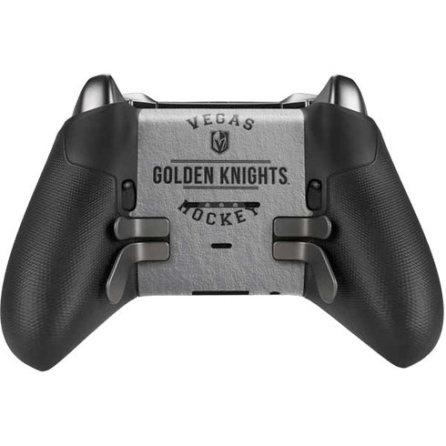 NHL Vegas Golden Knights Black Text Xbox Elite Wireless Controller Series 2 Skin