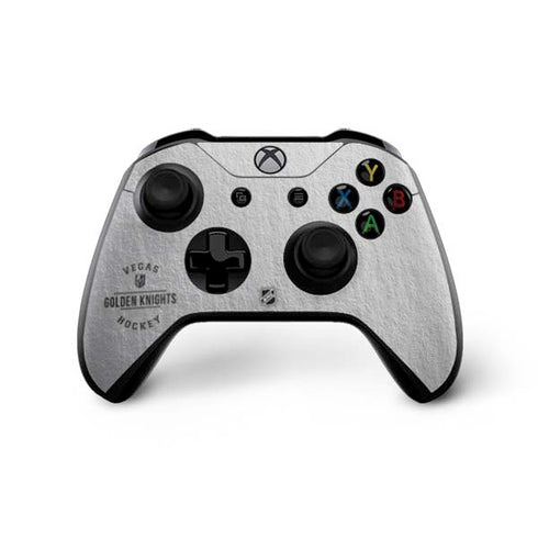 NHL Vegas Golden Knights Black Text Xbox One X Controller Skin