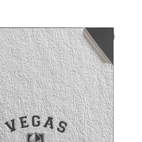 NHL Vegas Golden Knights Black Text Xbox Series X Console Skin