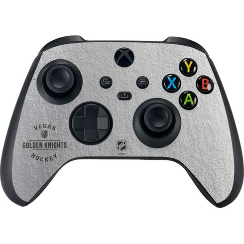 NHL Vegas Golden Knights Black Text Xbox Series X Controller Skin