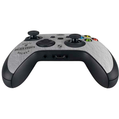 NHL Vegas Golden Knights Black Text Xbox Series X Controller Skin