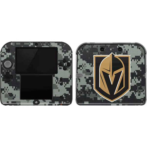 NHL Vegas Golden Knights Camo Nintendo 2DS Skin