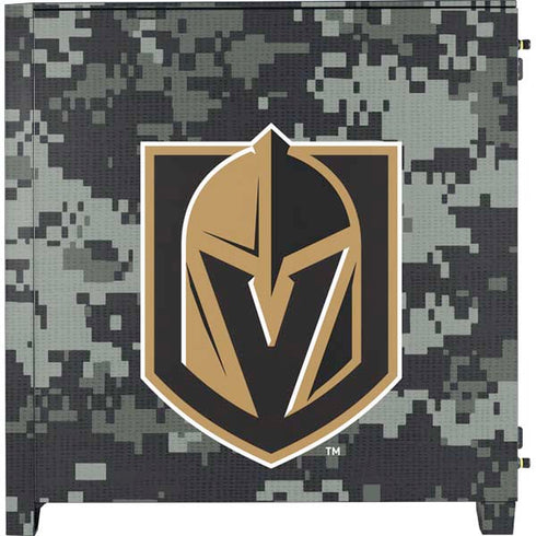 NHL Vegas Golden Knights Camo Corsair 4000D Tempered Glass Mid-Tower ATX Case Skin