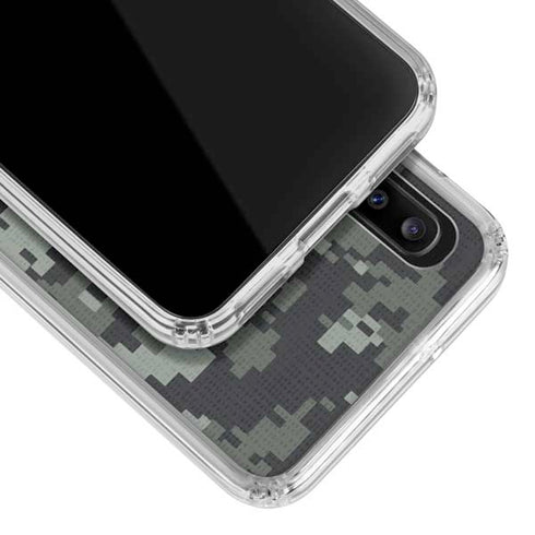 NHL Vegas Golden Knights Camo Galaxy A30 Clear Case