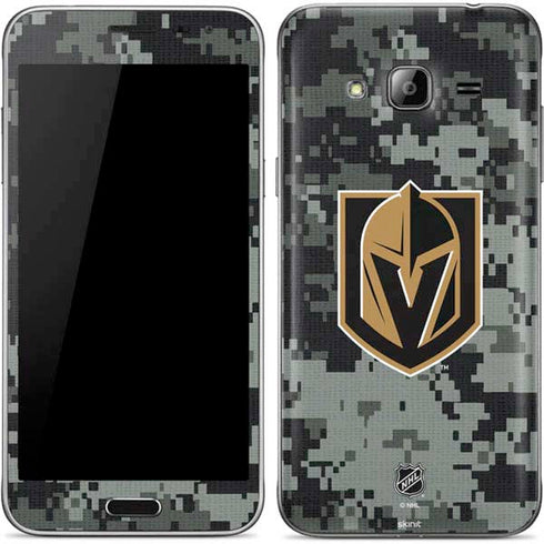NHL Vegas Golden Knights Camo Galaxy J3 Skin