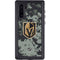 NHL Vegas Golden Knights Camo Galaxy Note 10 Waterproof Case