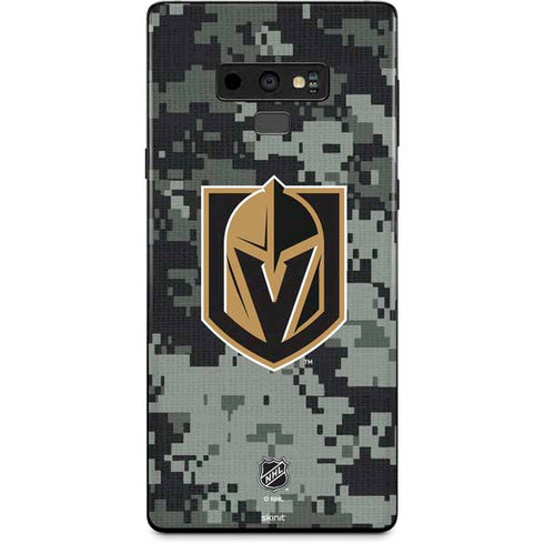 NHL Vegas Golden Knights Camo Galaxy Note 9 Skin