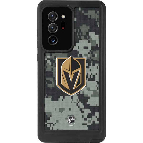 NHL Vegas Golden Knights Camo Galaxy Note20 Ultra 5G Waterproof Case