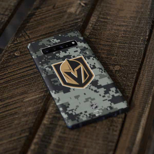 NHL Vegas Golden Knights Camo Galaxy S10 Skin