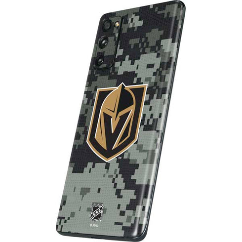 NHL Vegas Golden Knights Camo Galaxy S20 Fan Edition Skin
