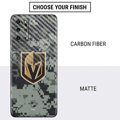 NHL Vegas Golden Knights Camo Galaxy S20 Plus Skin