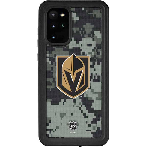 NHL Vegas Golden Knights Camo Galaxy S20 Plus Waterproof Case
