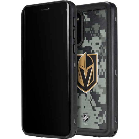 NHL Vegas Golden Knights Camo Galaxy S20 Plus Waterproof Case