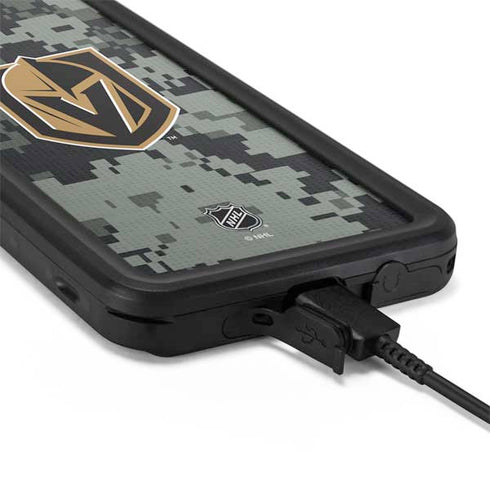 NHL Vegas Golden Knights Camo Galaxy S20 Plus Waterproof Case