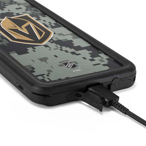 NHL Vegas Golden Knights Camo Galaxy S20 Waterproof Case