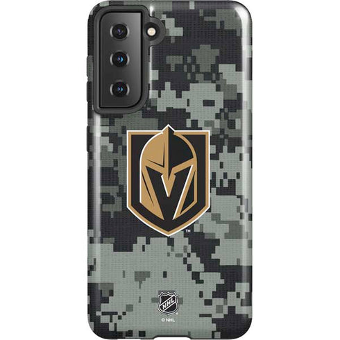 NHL Vegas Golden Knights Camo Galaxy S21 5G Pro Case