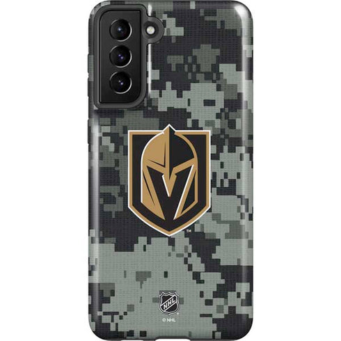 NHL Vegas Golden Knights Camo Galaxy S21 Plus 5G Pro Case