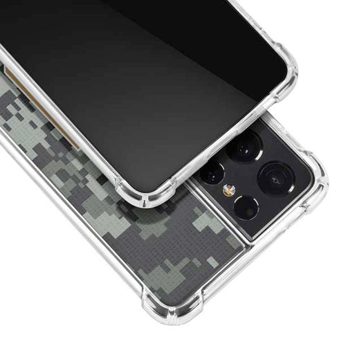 NHL Vegas Golden Knights Camo Galaxy S21 Ultra 5G Clear Case