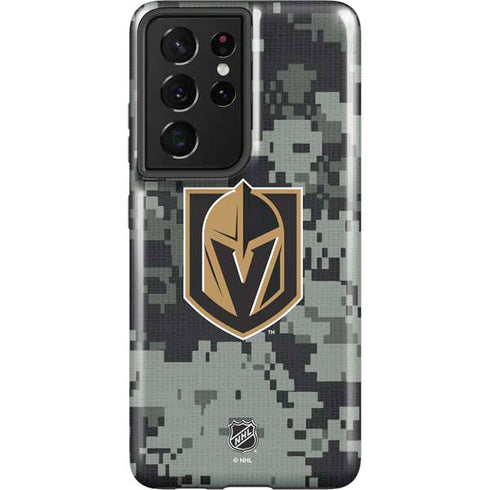 NHL Vegas Golden Knights Camo Galaxy S21 Ultra 5G Pro Case