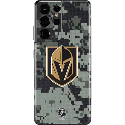 NHL Vegas Golden Knights Camo Galaxy S21 Ultra 5G Skin