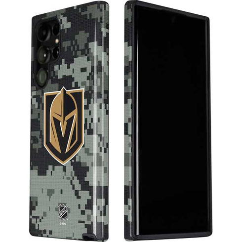 NHL Vegas Golden Knights Camo Galaxy S22 Ultra Pro Case