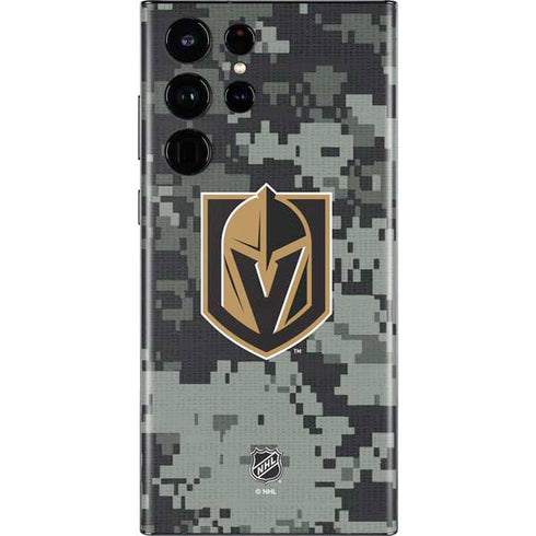 NHL Vegas Golden Knights Camo Galaxy S22 Ultra Skin