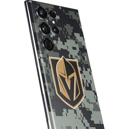 NHL Vegas Golden Knights Camo Galaxy S22 Ultra Skin