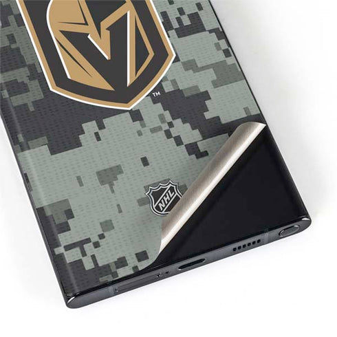 NHL Vegas Golden Knights Camo Galaxy S22 Ultra Skin