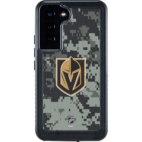 NHL Vegas Golden Knights Camo Galaxy S23 Plus Waterproof Case