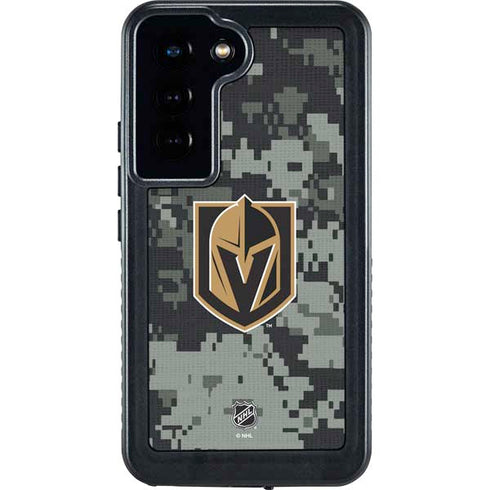 NHL Vegas Golden Knights Camo Galaxy S23 Waterproof Case