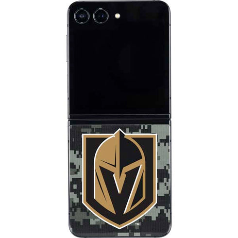 NHL Vegas Golden Knights Camo Galaxy Z Flip5 5G Skin